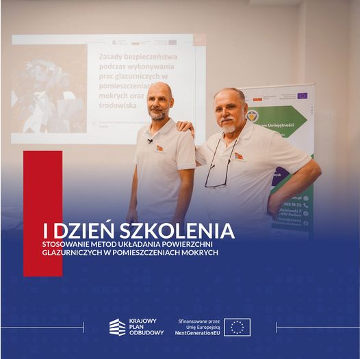 Szkolenie - 19-22.07.2024 Stosowanie metod układania powierzchni glazurniczych w pomieszczeniach  mokrych